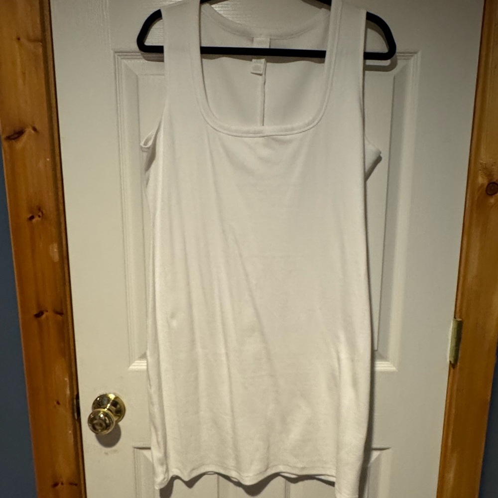 H&M White Mini Dress